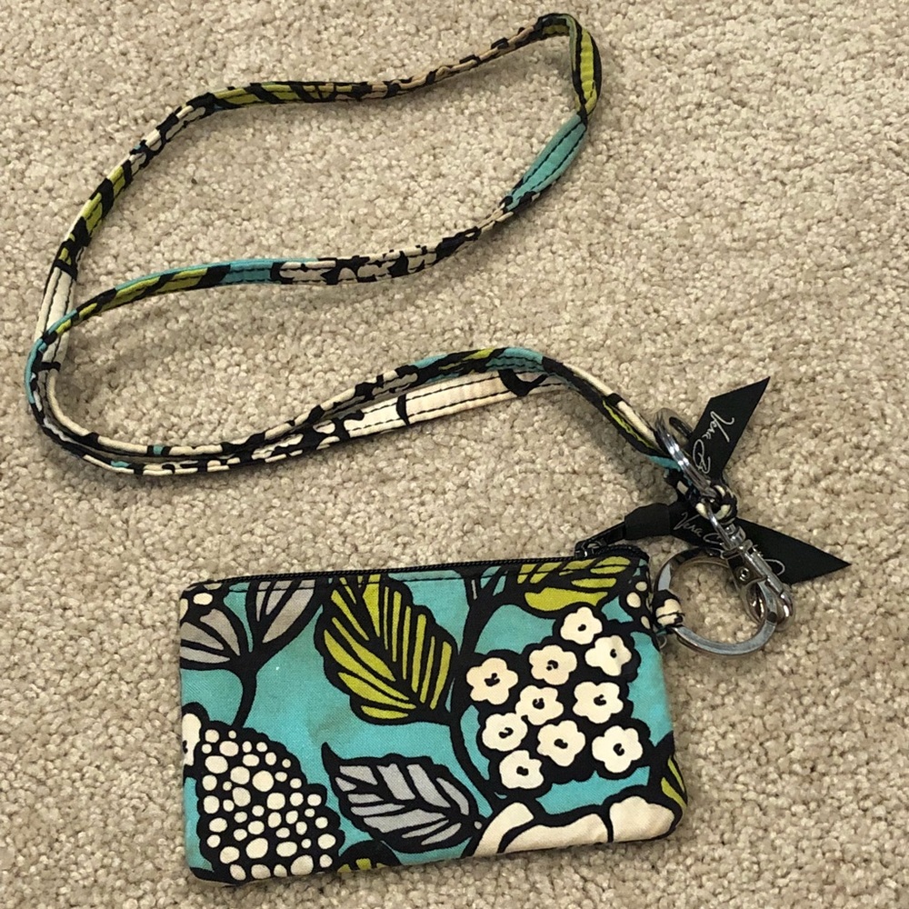 Vera Bradley Wallet and Lanyard